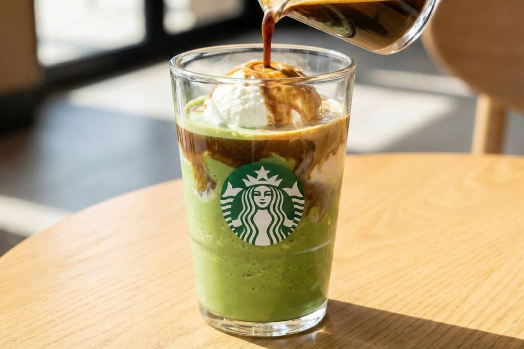 สตาร์บัคเมนูชาเขียวมัทฉะเข้มข้น Pure Matcha Latte